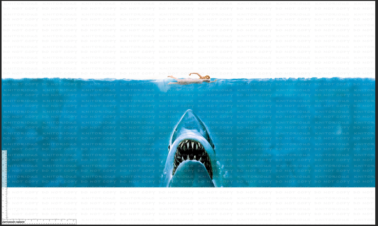 *Pre-Order* Shark Attack Full Yard Panel