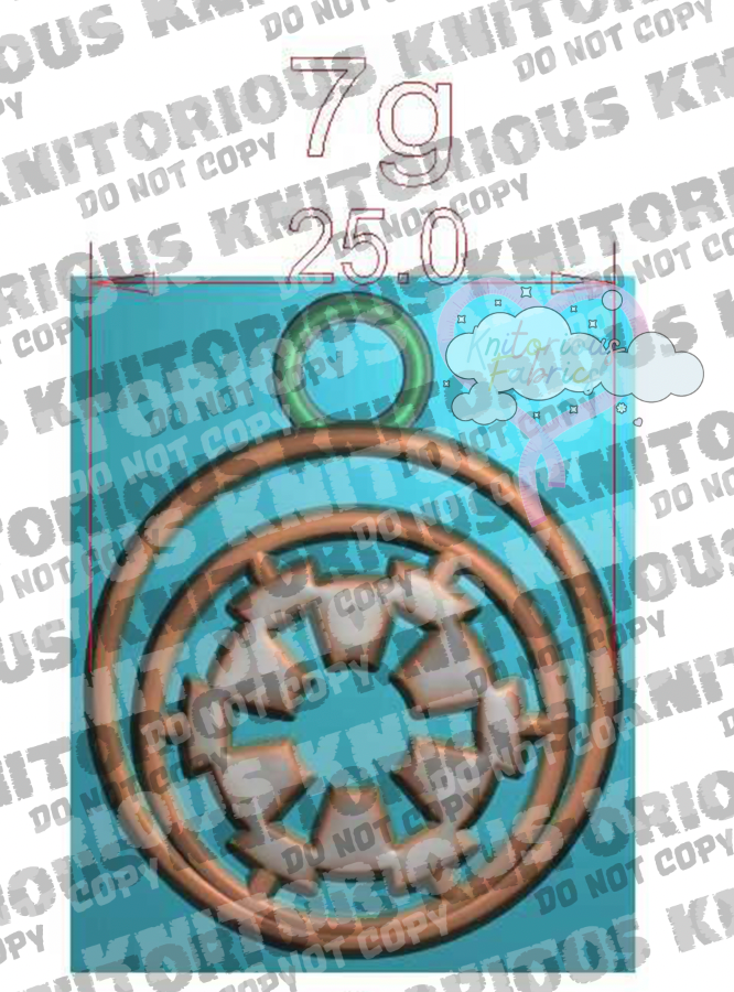 *RETAIL* EMP Zipper Pulls