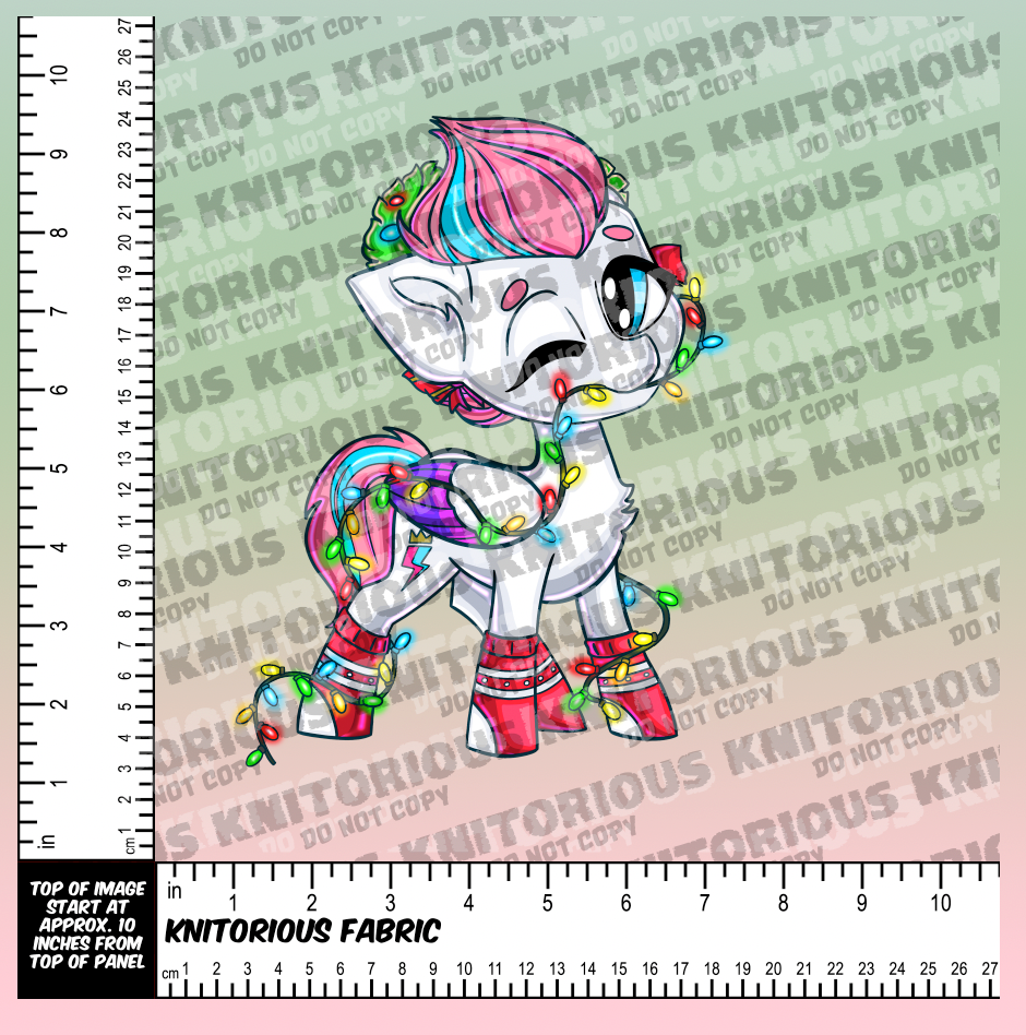 *Pre-Order* Holiday Ponies Panels