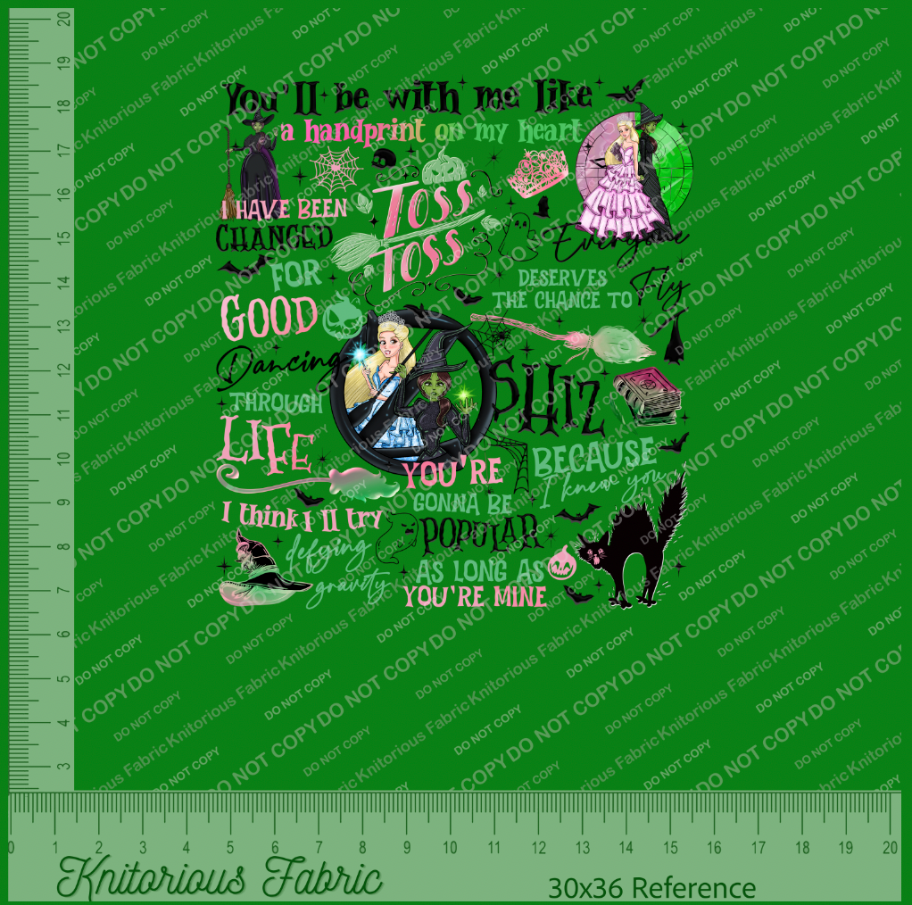 *Pre-Order* Witches Green Panels
