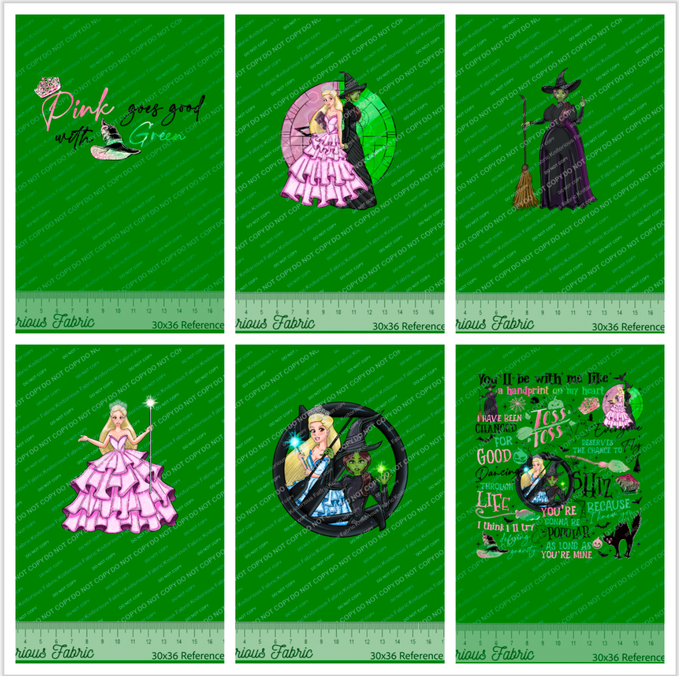 *Pre-Order* Witches Green Panels