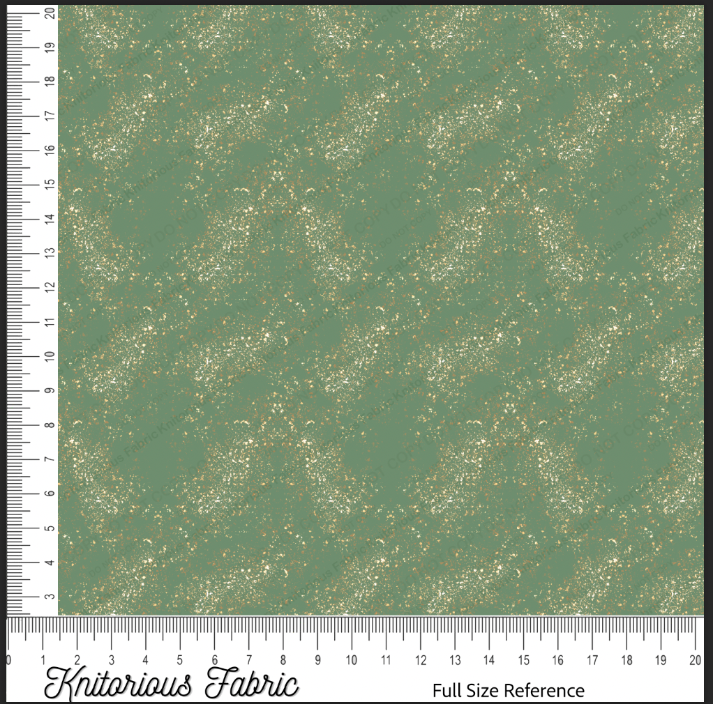 *Pre-Order* Witch Green Glitter Coord