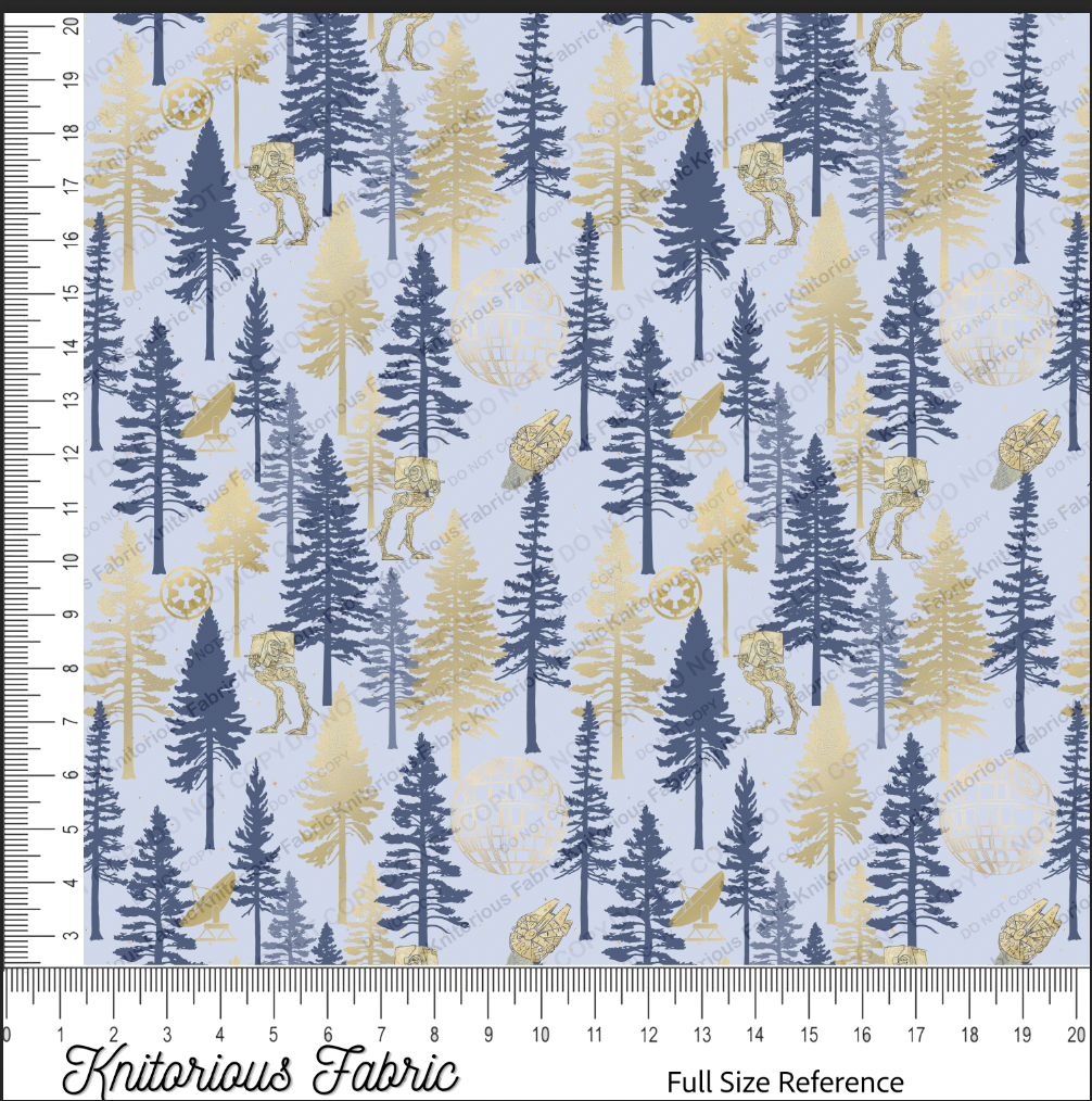 *Pre-Order* Gold and Light Blue Emp Forest