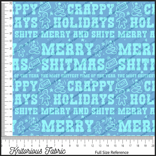 *Pre-Order* Merry Shitmas (Blue)