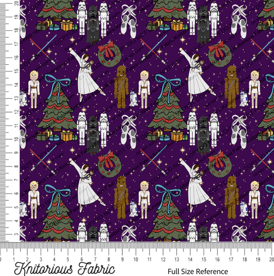*Pre-Order* Space Nuts Scallop - Purple