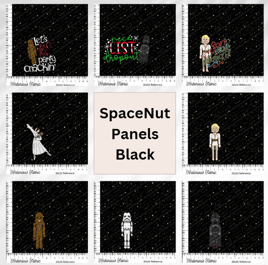 *Pre-Order* Space Nuts Panels - Black