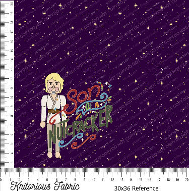 *Pre-Order* Space Nuts Panels - Purple