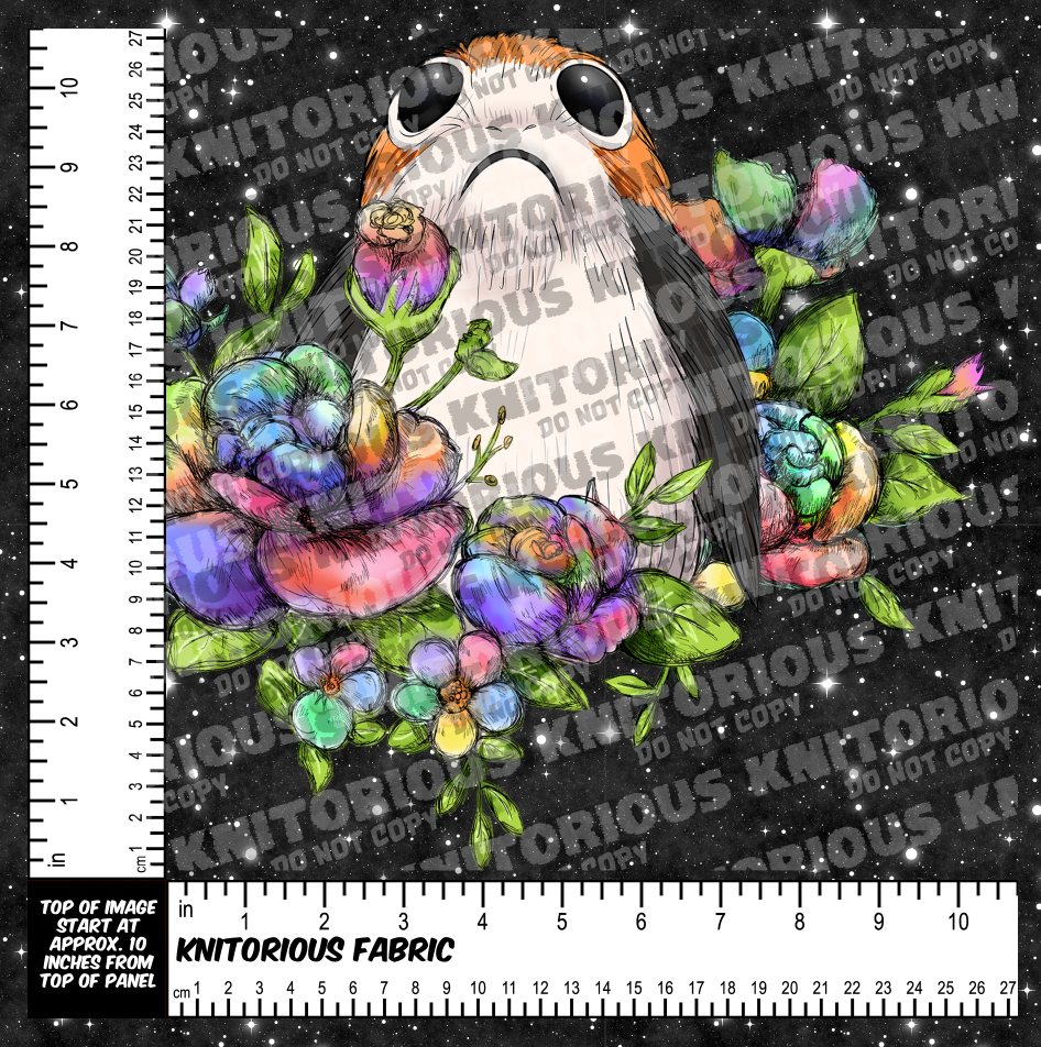 *Pre-Order* FW Rainbow Flowers Panels Black Galaxy (Alt Ex)