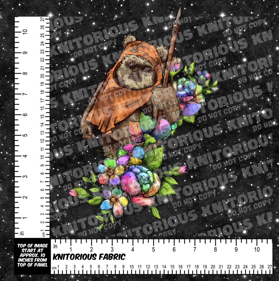 *Pre-Order* FW Rainbow Flowers Panels Black Galaxy (Alt Ex)