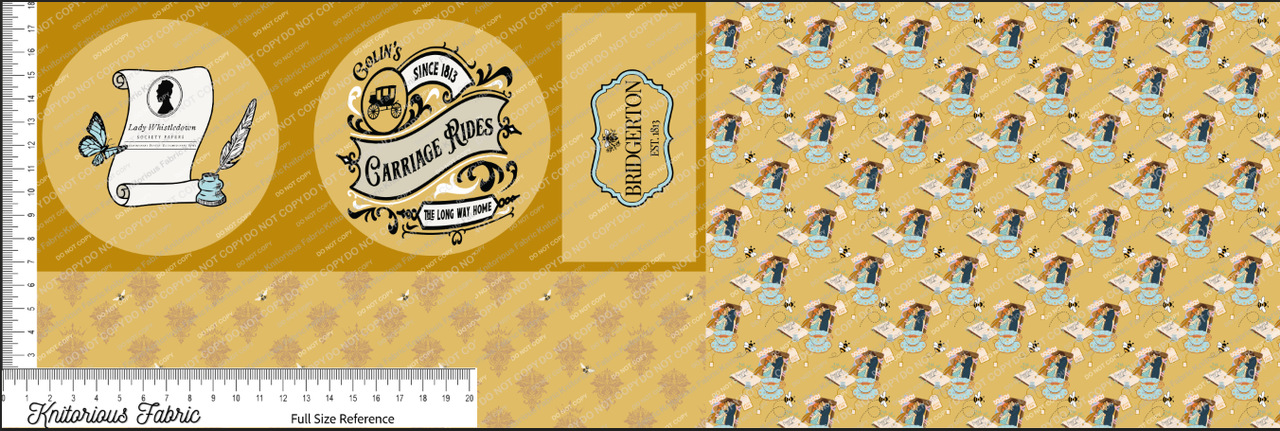 *Pre-Order* Tea Carriage Circle Golden Bagmaker Set