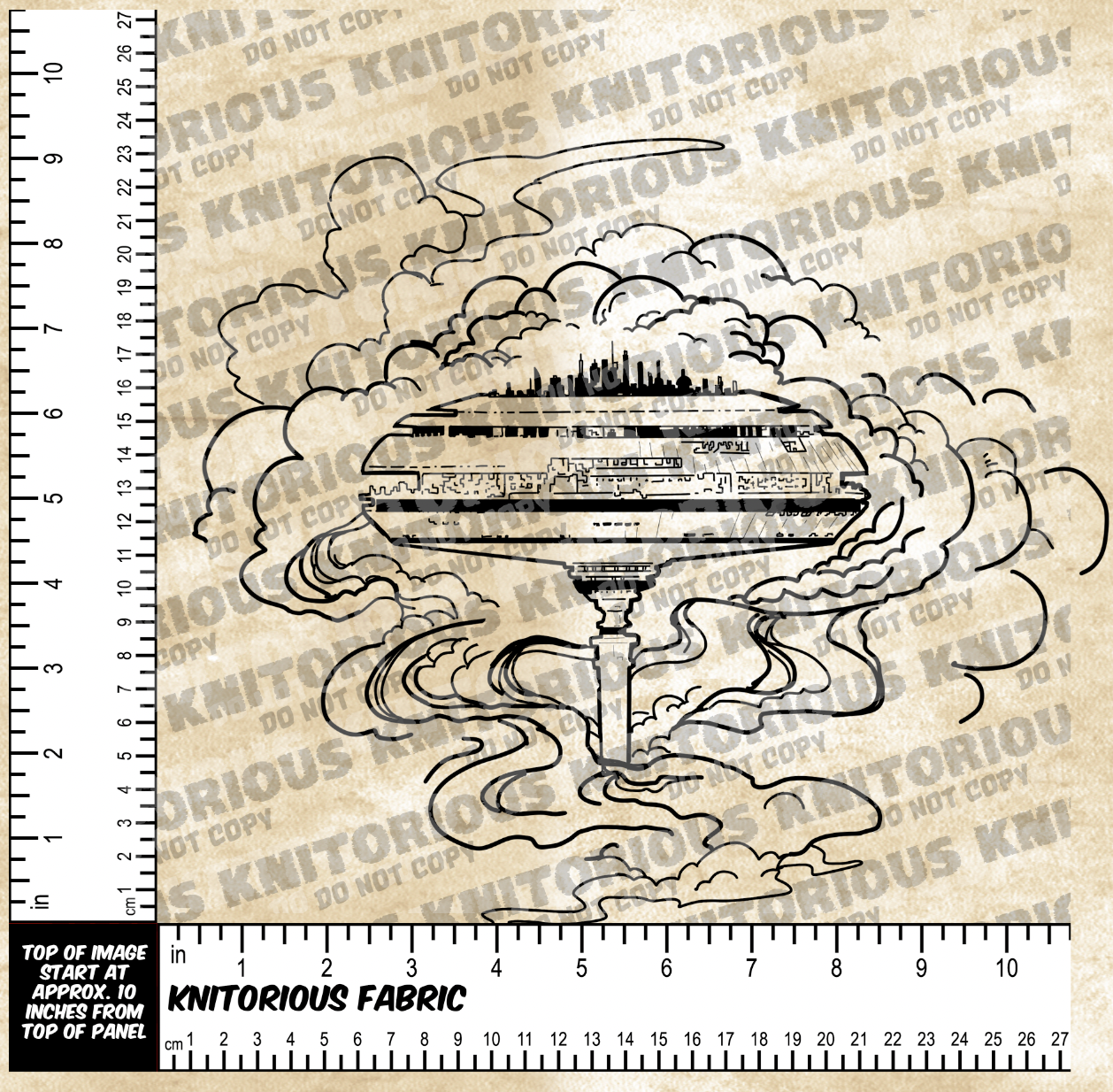 *Pre-Order* Toile Map Parchment Panels