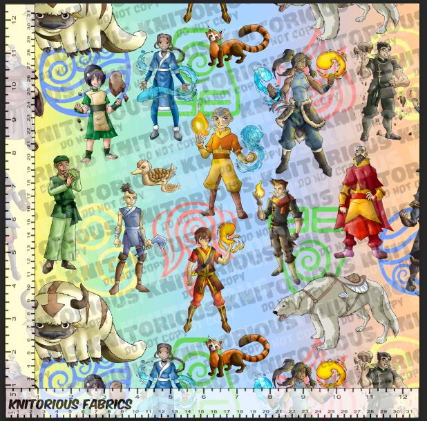 *Pre-Order* Tossed Elemental Anime