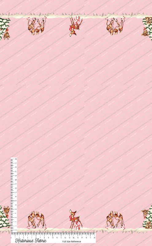 *Pre-Order* Vintage Reins Double Border - Light Pink