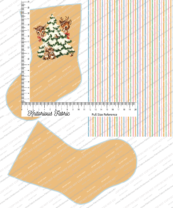 *Pre-Order* Vintage Light Orange Stocking Panels