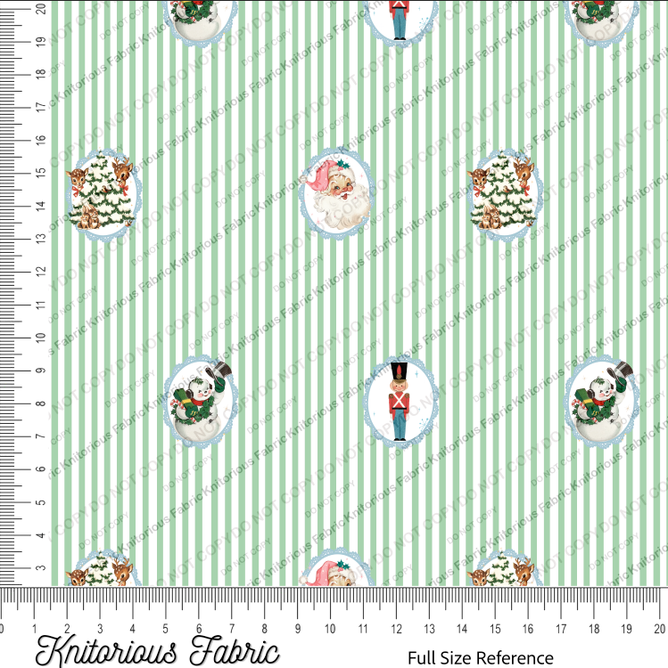 *Pre-Order* Vintage Stripes Green