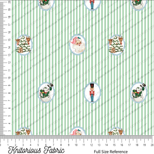 *Pre-Order* Vintage Stripes Green
