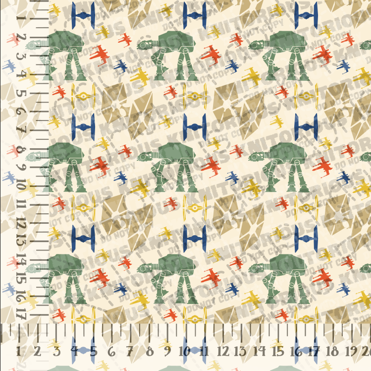 *Pre-Order* Walker and Ships - Colorful