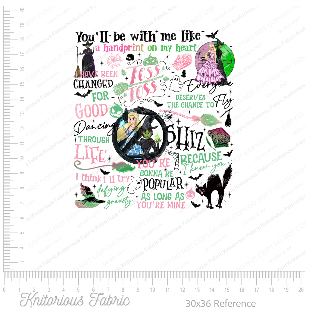 *Pre-Order* Witches White Panels