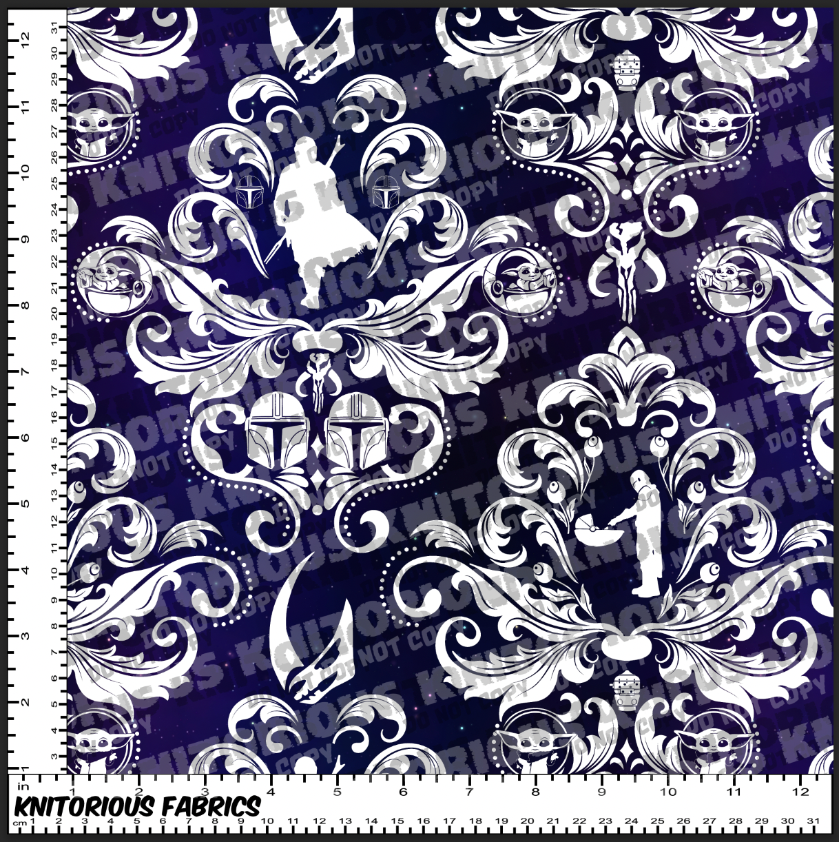 *Pre-Order* Din Damask - Galaxy