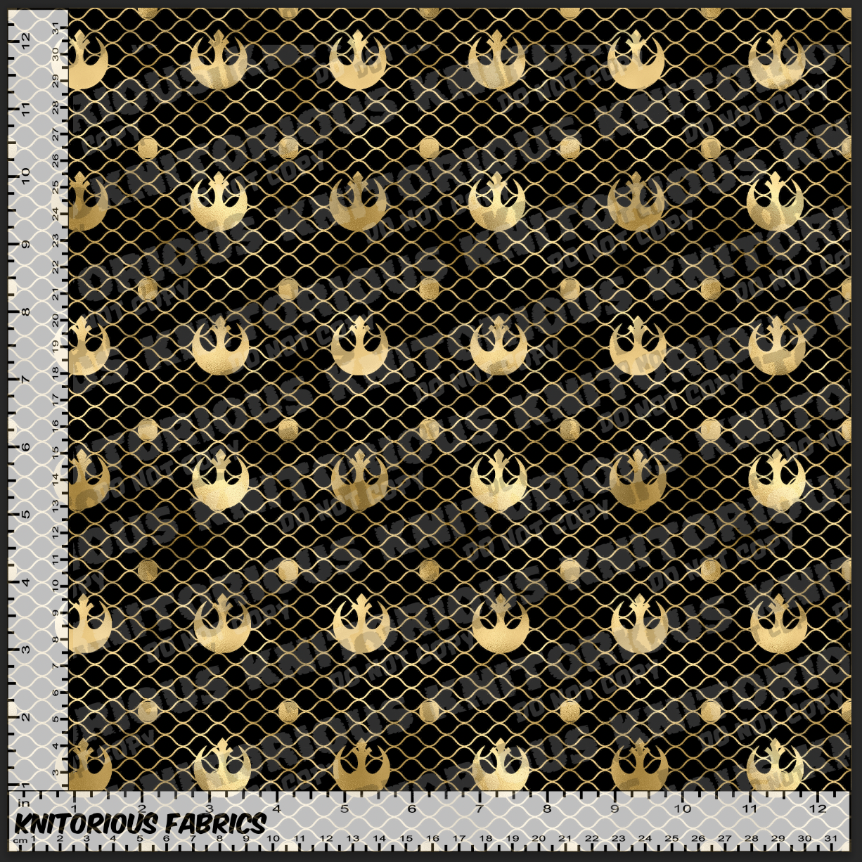 *Pre-Order* Fishnet R - Gold