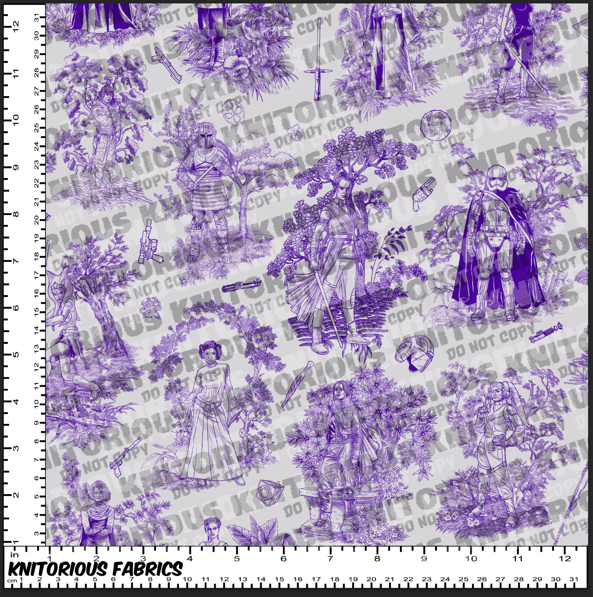 VINYL *Pre-Order* WOSW Toile Purple