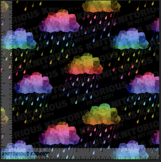 *Pre-Order* Abstract Rain Rainbow