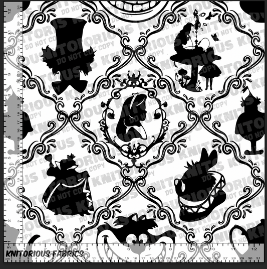 *Pre-Order* Alice Damask B&W