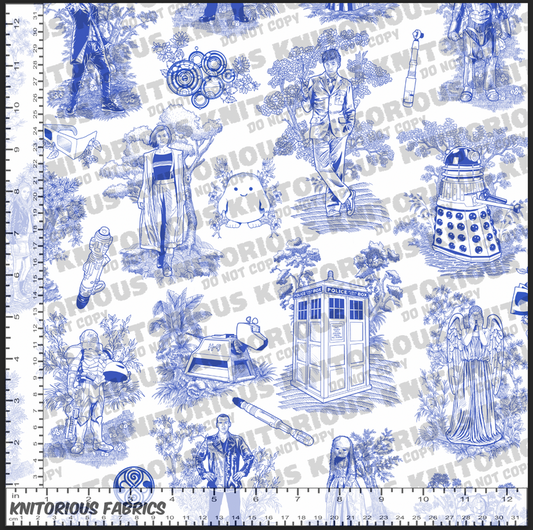 *Pre-Order* Doctor Toile Blue