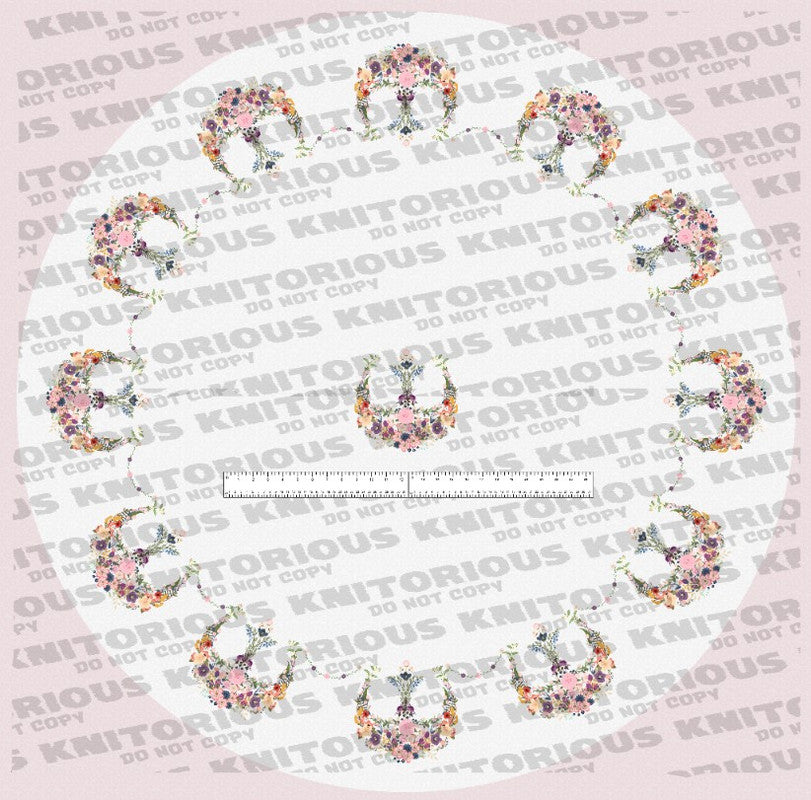 *Pre-Order* Floral R Circle 72x55