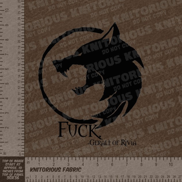 *Pre-Order* Witch Panels - Brown