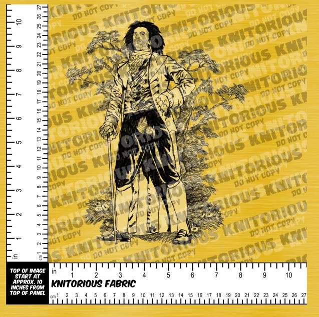 *Pre-Order* Making History Gold Toile Panels