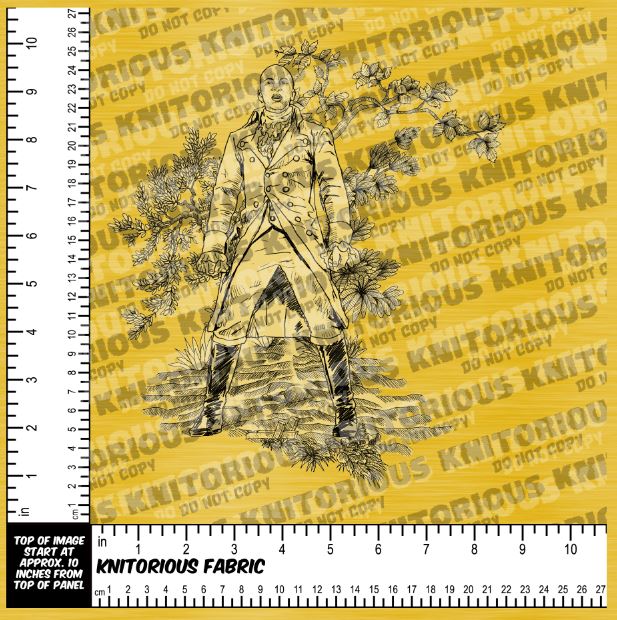 *Pre-Order* Making History Gold Toile Panels