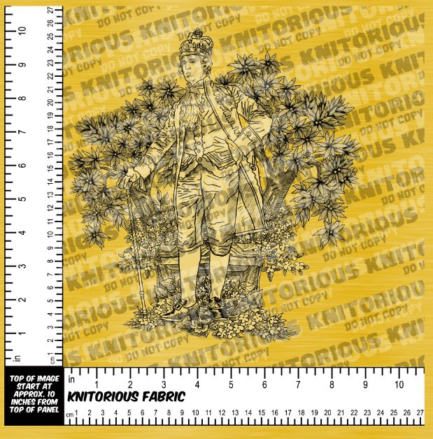 *Pre-Order* Making History Gold Toile Panels