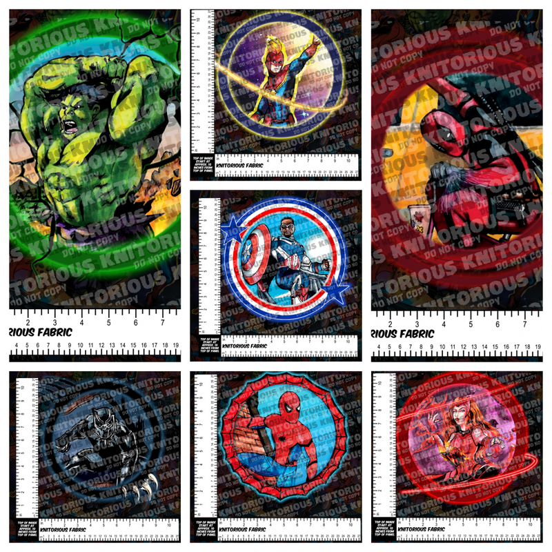 *Pre-Order* Hero Mashup Panels