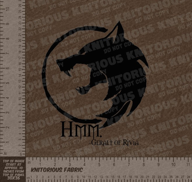 *Pre-Order* Witch Panels - Brown