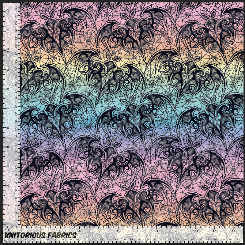 *Pre-Order* Lacey Bats - Pastel and Black