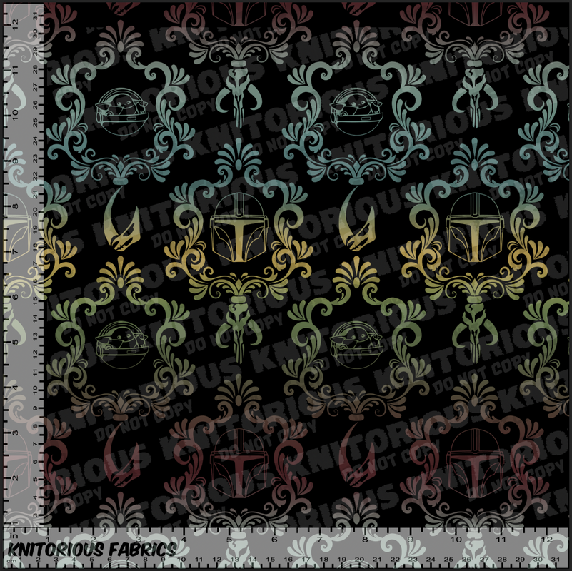 *Pre-Order* Mando Damask Gradient