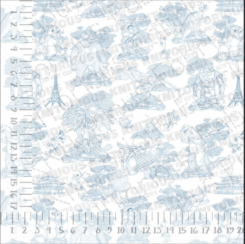 *Pre-Order* Monster Toile - White