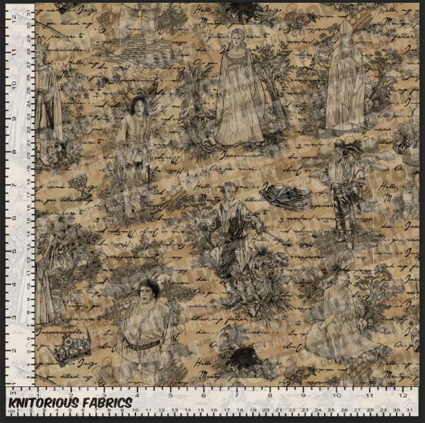 *Pre-Order* Princess Toile - Parchment