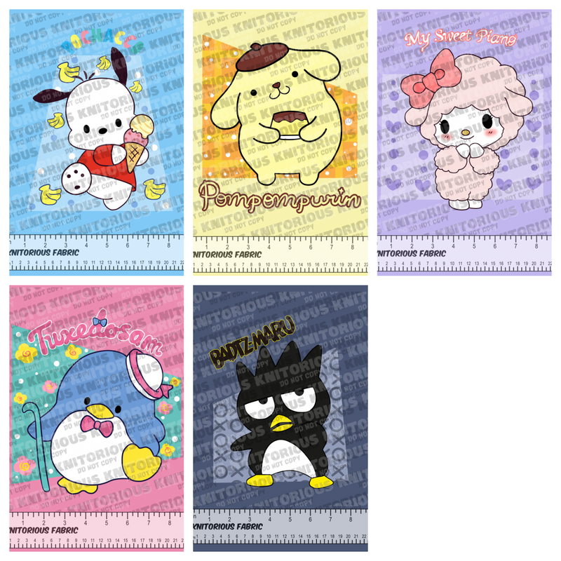 *Pre-Order* San Collage Panels Set 2
