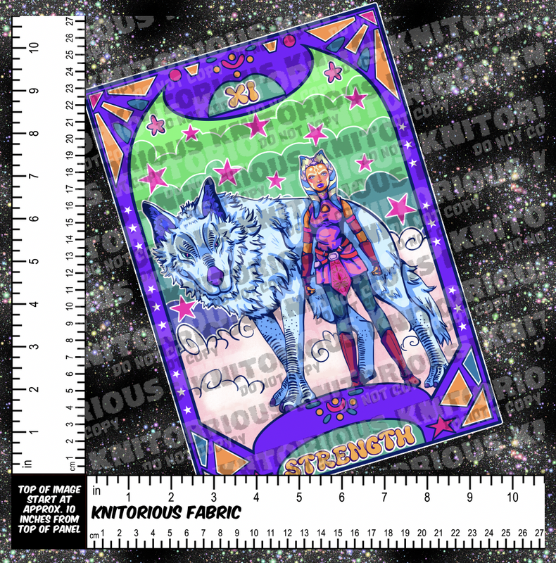 *Pre-Order* Tarot Tossed (Slanted on galaxy) Bright Panels