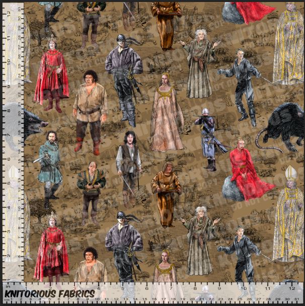 *Pre-Order* Princess Tossed - Brown