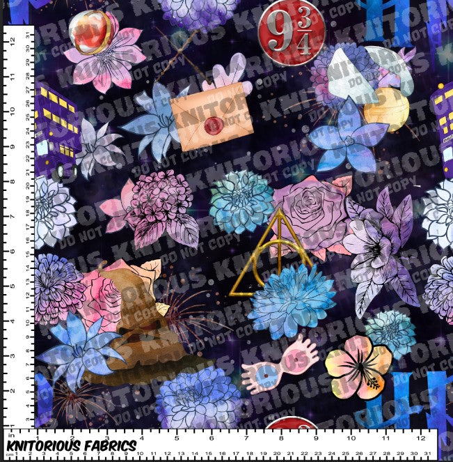 VINYL *Pre-Order* Watercolor Floral Wizards