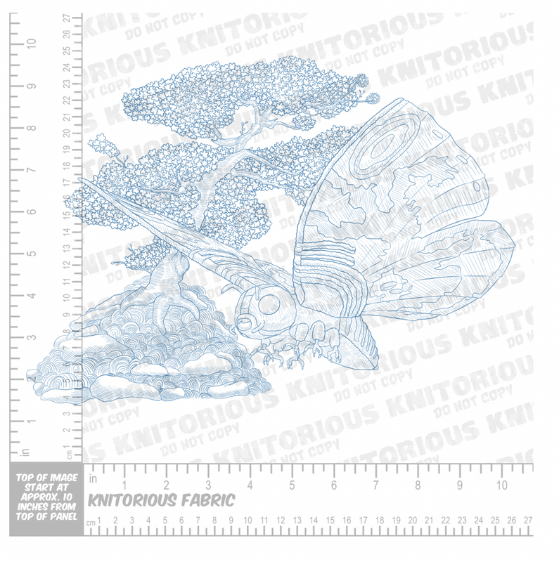 *Pre-Order* Monster Toile - White Panels