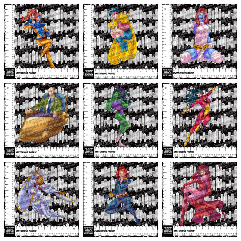 *Pre-Order* X-Team City Panels Set 2