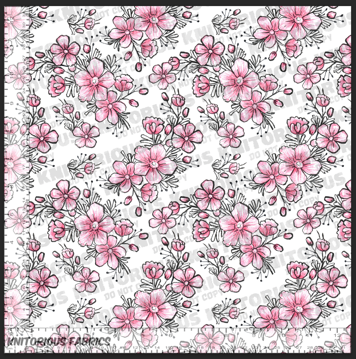 VINYL *Pre-Order* Sketchy Cherry Blossom