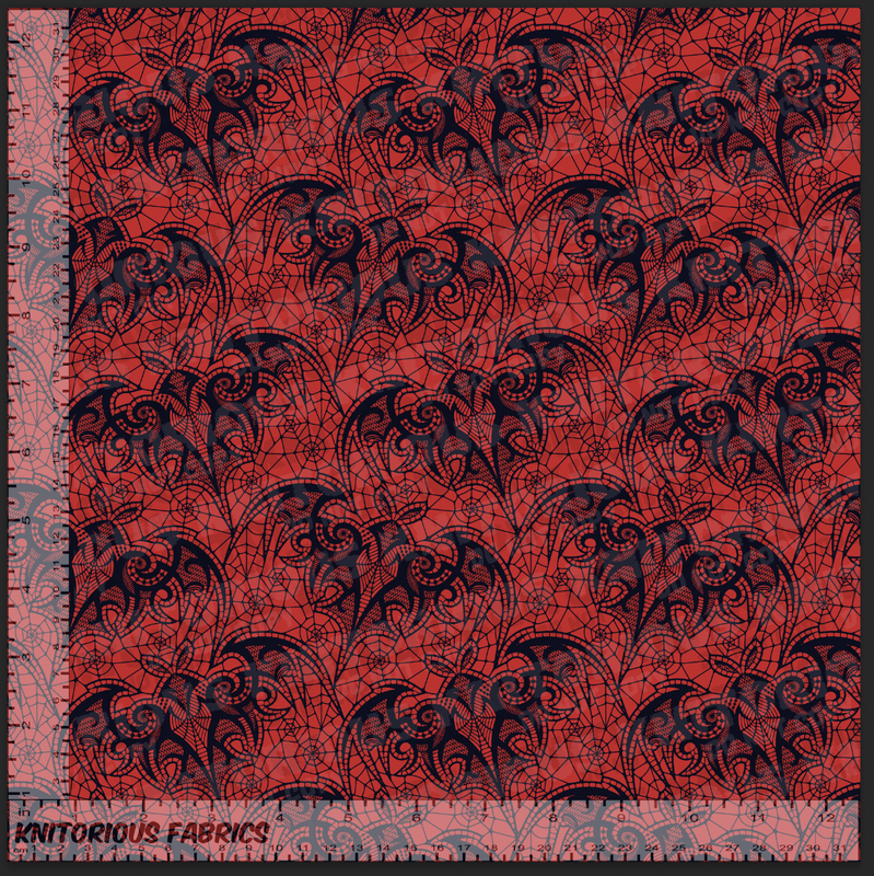 *Pre-Order* Lacey Bats - Red and Black