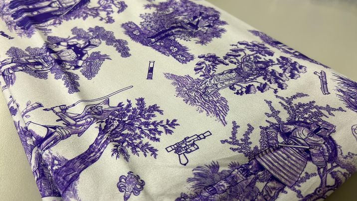 *RETAIL* WOSW Purple Toile