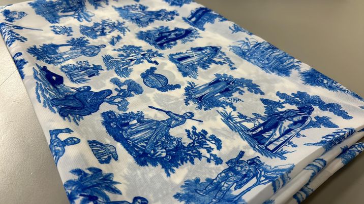 *RETAIL* Toile of War - OG Blue (Half Size)