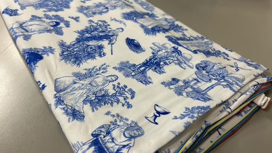 *RETAIL* Princess Toile - Blue